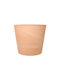 Leni Design Γλάστρα Πήλινη Terracotta 23.5x23.5εκ.