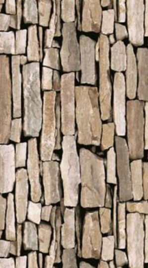 3D Wall Panels Foam Adhesive Brown 30x60cm