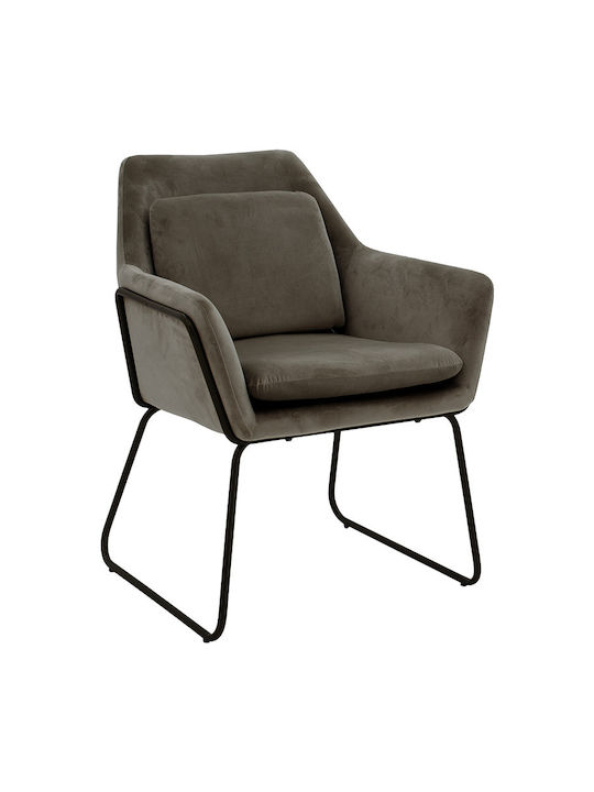 Mira Fotolii Sala de mese Catifelate Anthracite-Black 1buc 65x69x86buc