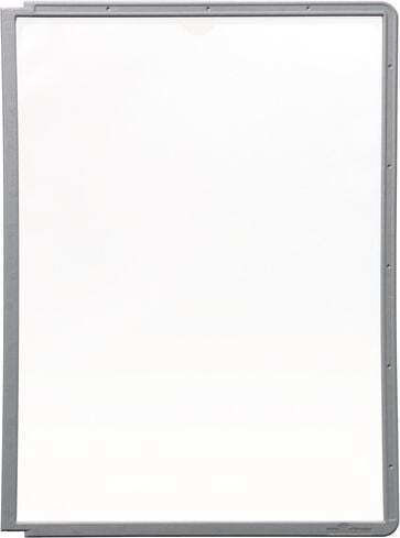 Durable Clipboard for Paper A4 Gray 1pcs