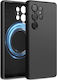 Elago Back Cover Silicon / Plastic Negru (Galax...