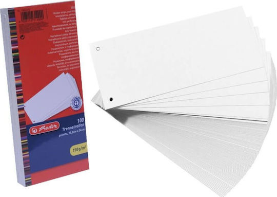 Herlitz Πλαστικά Διαχωριστικά για Έγγραφα A4 100τμχ