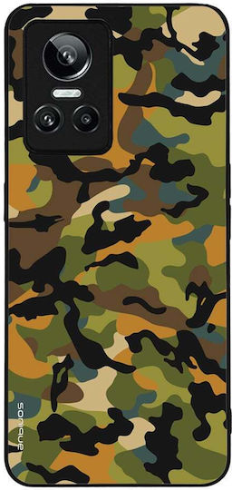 Sonique Tarnung Army Serie Hülle für Realme GT Neo 3 5G Grün 01