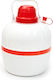 Container With Faucet Thermos Bottle Styrofoam 5lt White
