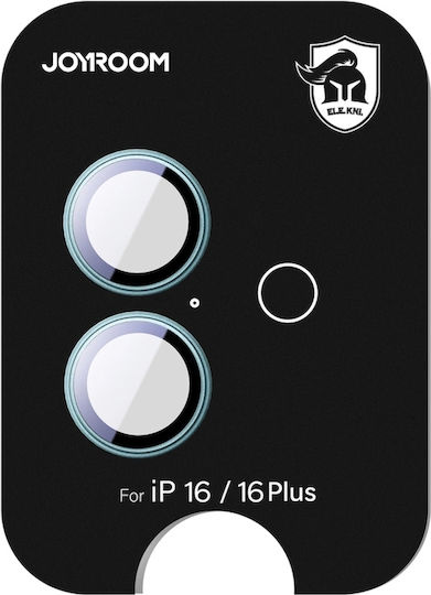 Joyroom Προστασία Κάμερας Tempered Glass Πράσινο για το iPhone 16, iPhone 16 Plus