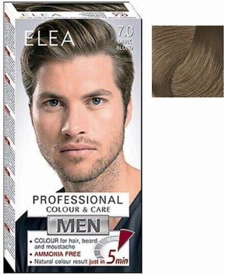 Elea Professional Hair Dye No Ammonia No7.0 Dark Blonde Dark Blond 50ml