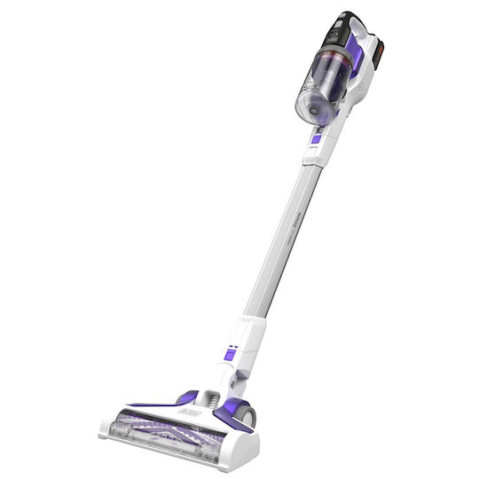 Black & Decker Rechargeable Stick Vacuum 18V White BHFEV1825CP