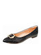 Kurt Geiger Damen Ballerinas Spitz zulaufend Schwarz