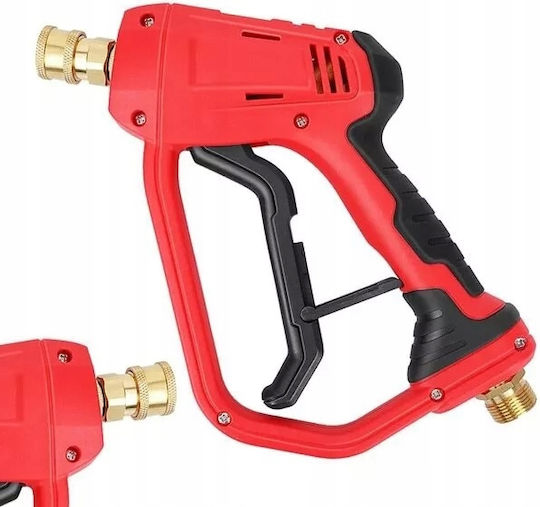 Red Pressure Gun 4000 Psi M22 22mm Quick Connect 1/4”