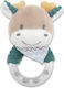 Lorelli Rattle Ring Deer Blue Natural