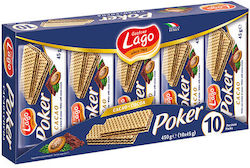 Lago Elledi Γκοφρετες Poker 10x45γρ Ελ Cacao