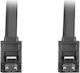 Lanberg 7-Pin SATA III - 7-Pin SATA III 70cm Μαύρο CA-SASA-14CU-0070-BK