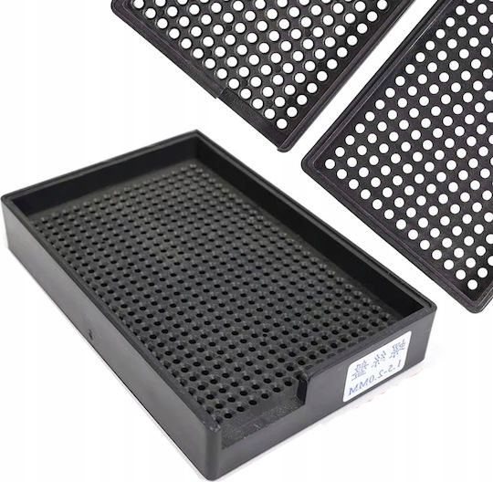 ESD Antistatik-Schraubenablage 1,5-2mm 459 Löcher Organizer