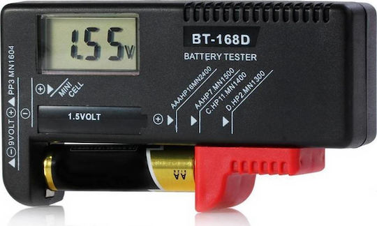 ACP Digital Battery Tester with Battery Size Adjustment Lever 2050107