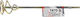 Yato YT-5492 Αναδευτήρας Κονιαμάτων SDS 85x450mm