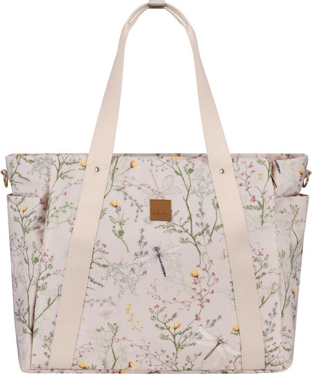 Kikka Boo Shoulder/Hand Diaper Bag Mama Beige 35x17x35cm.