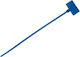 Elmark Kabelbinder Kunststoff 150mmx4mm in Blauer Farbe (100Stück) (500428B)