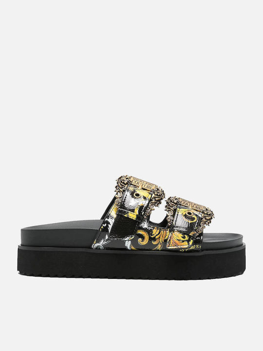 Versace Black Sandals