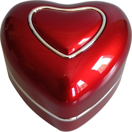 Plastic Box for Gift Red 7x4.5x6.5cm.