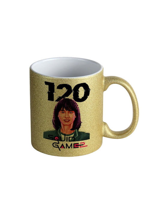 Koupakoupa Mug Ceramic Gold 330ml