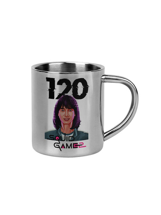 Koupakoupa Mug Metallic Silver 300ml