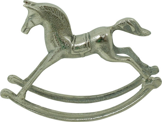 Dekorativ Pferd aus Metall 21cm 1Stück