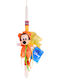 Easter Candle Keychain Mickey Mouse Orange Plush 15cm Disney