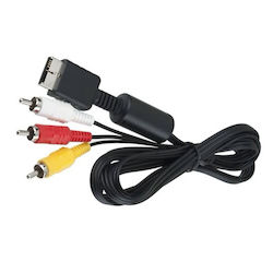 Cablu AV RCA Playstation PS1 PS2 PS3 Cablu AV RCA Playstation PS1 PS2 PS3