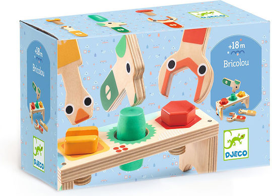 Djeco Hammer Toy Base Pegs made of Wood