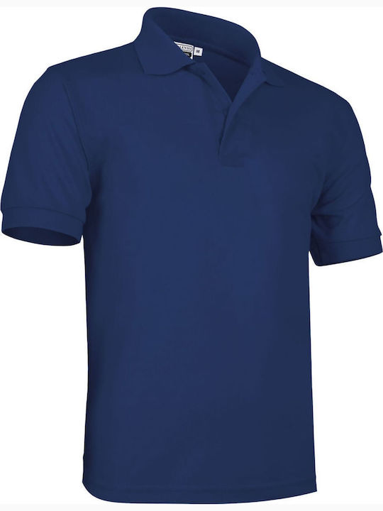 Valento Мъжко Рекламна тениска Къс ръкав Ocean Navy Blue