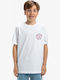 Kinder-T-Shirt White Ev Times Up K Tshirt