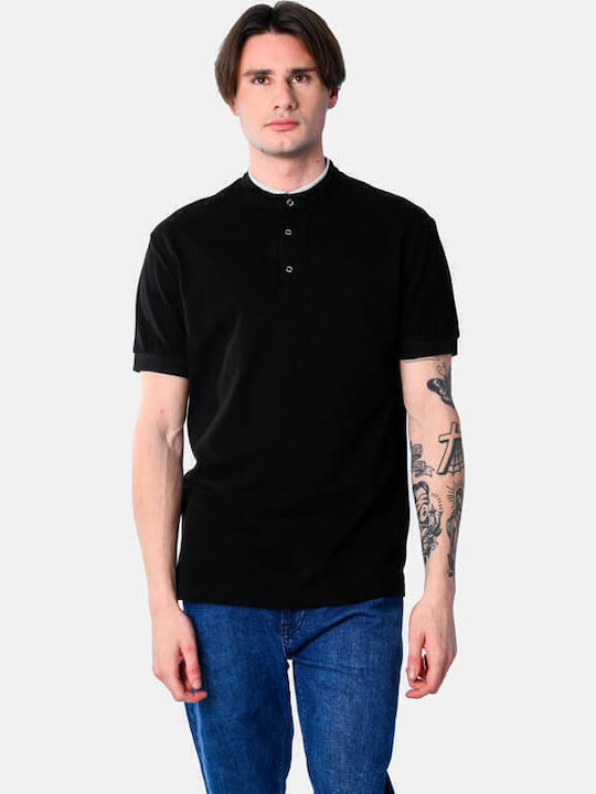 Paco & Co Short Sleeve Black Blouse