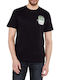 T-shirt Μαυρο