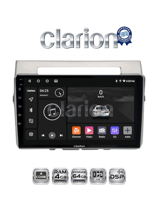 Clarion Sistem Audio Auto pentru Toyota Corolla Verso 2004 > 2009 (Bluetooth/USB/WiFi/GPS/Apple-Carplay/Android-Auto)