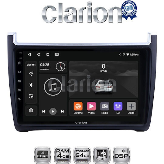 Clarion Автомобилна Аудио Система (Блутут/USB/WiFi/GPS/Apple-Carplay/Android-Auto)