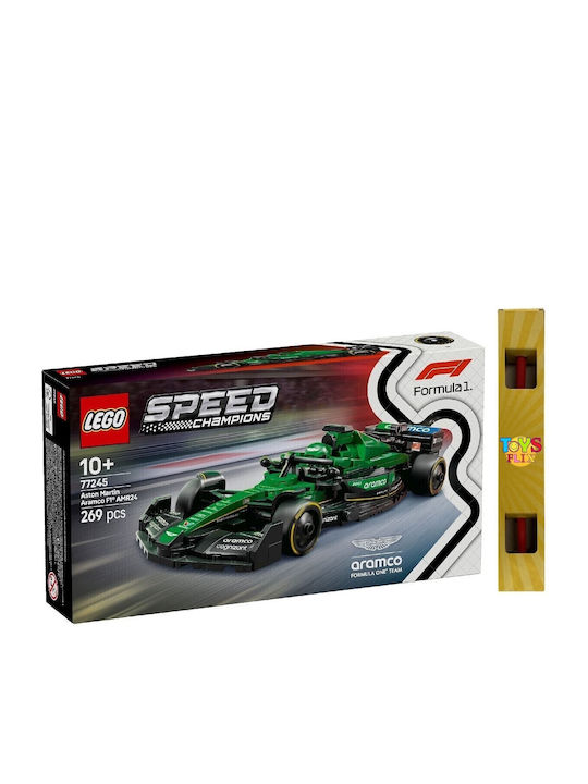 Скоростни Шампиони F1 Състезателна Колa Aston Martin Armaco LEGO