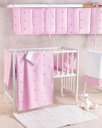 Rythmos Young Heart Crib Bumpers Classic Inside...