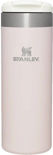 Stanley AeroLight Transit Thermosflasche Rostfreier Stahl BPA-frei 470ml Tasse Thermos Rosa Quarz