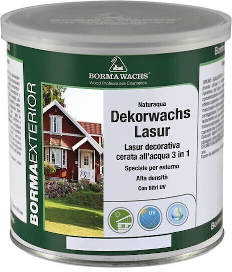 Borma Wachs Naturaqua Wasser Grün Satin,σατεν 750ml