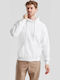Men's Hooded Sweatshirt White