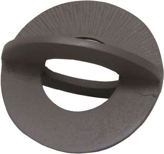 Inthebox Finton Decorative Knot 12x9x9 Aluminum Mud 032544
