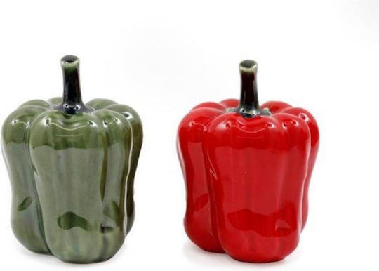 Keramik-Paprika 2 Farben 8,5x12cm