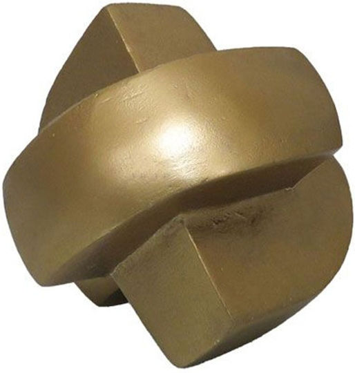 Inthebox Brontie Διακοσμητικο Κομπος 13x13x13 Αλουμινιο Χρυσο 032498