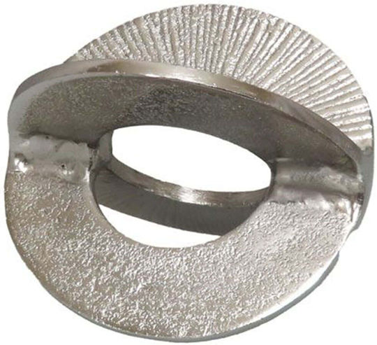 Inthebox Cobi Dekorativer Knoten 12x9x9 Aluminium Silber 032511