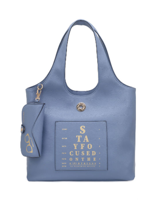 Women's Shoulder Bag Light Blue