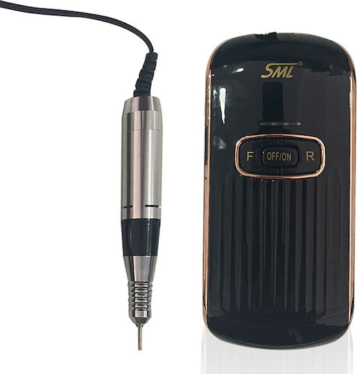 SML Nail Battery Drill 36W 35000rpm Black