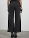 Damen Stoff Hose Black