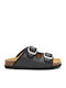Noelle Sandale Casual Damă Din Piele Negru