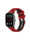 Armband Silikon Rot (Amazfit GTS 4 Mini)