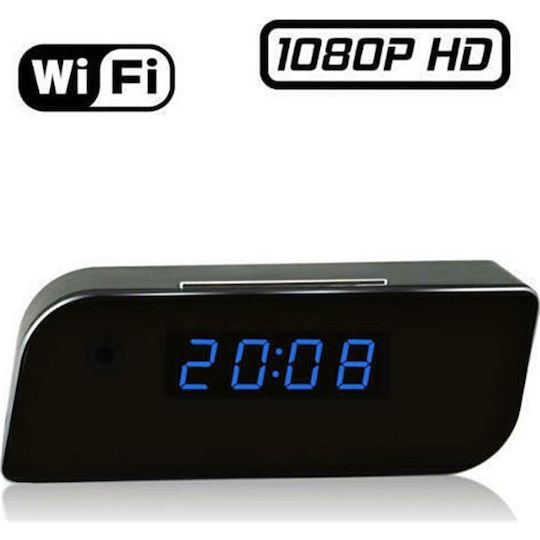 ACP Κρυφή Κάμερα WiFi Ρολόι 1080p με Υποδοχή για Κάρτα Μνήμης και Ανιχνευτή Κίνησης